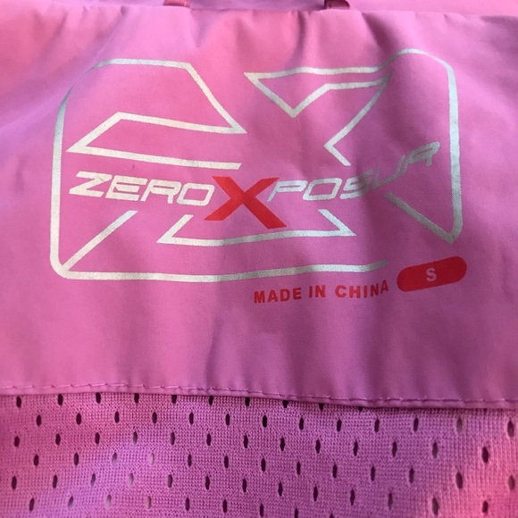 ZeroXposur Fuscia Performance Activewear Lightweight Hooded Jacket Women S - Picture 7 of 7